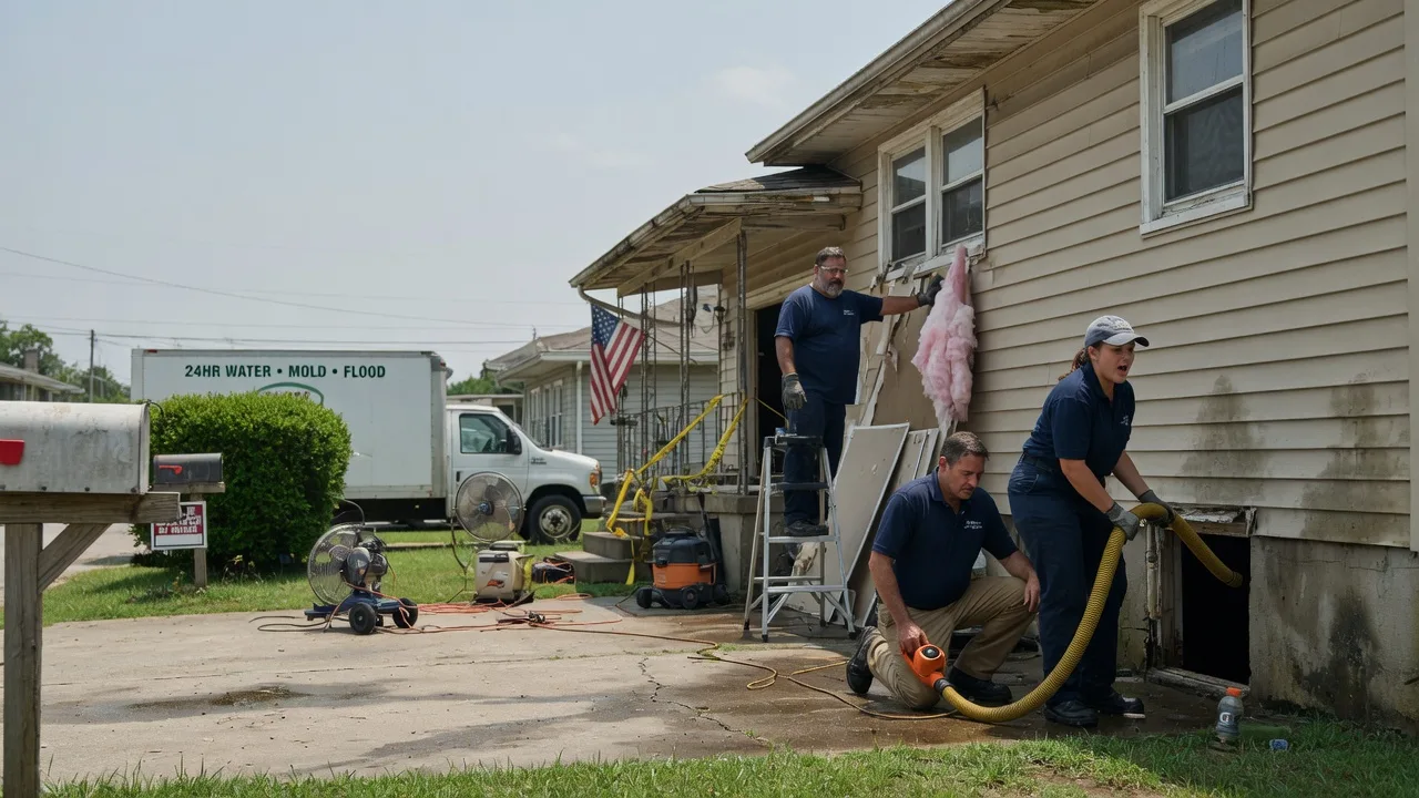 Water Damage Repair in Hoehne, CO near me